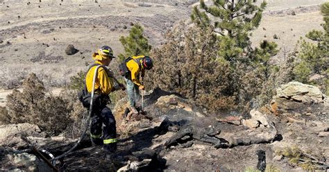 Containment work continues on Hogback Fire; roads and trails closed near Morrison, Red Rocks